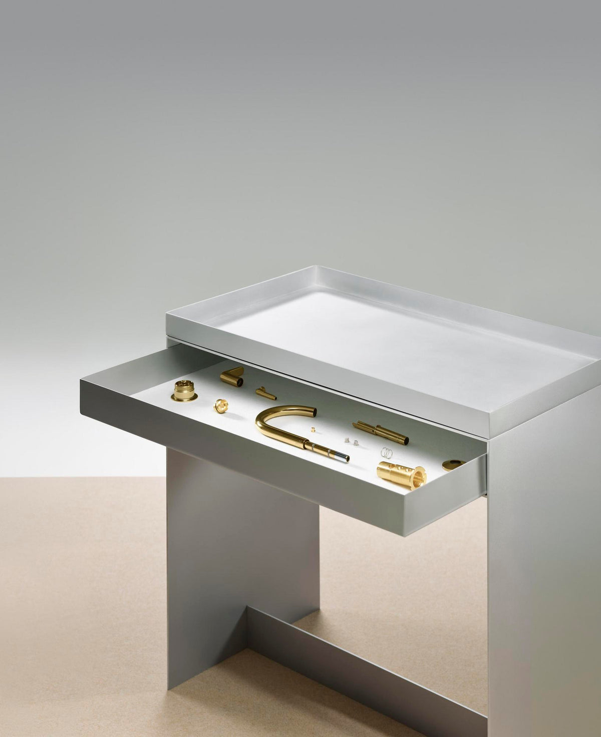 AXOR ONE Select 170 Waschtischmischer mit Push-Open Ablaufgarnitur, chrom