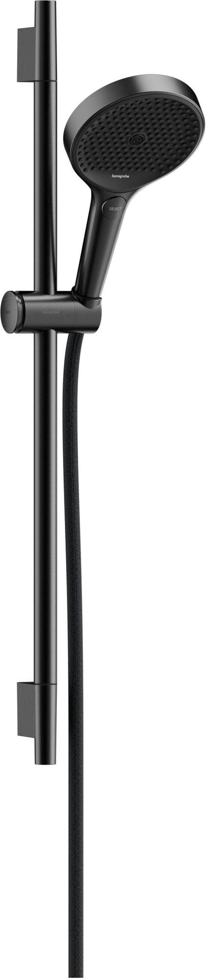 HANSGROHE Rainfinity 130 3jet Brauseset mit Unica S Puro 650mm Push Schieber, chrom