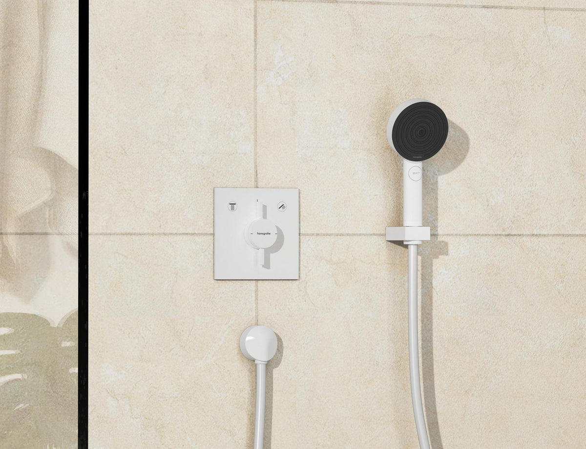 HANSGROHE DuoTurn E Unterputz-Mischer 2 Verbraucher Chrom – Thermostat & Umsteller