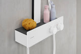 Hansgrohe Rainfinity 350 Showerpipe mit Kopfbrause 360 mm – Chrom, Thermostat, PowderRain