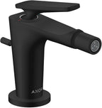 Einhebel-Bidetmischer AXOR Citterio C Ausaldung 113mm o Struktur mattschwarz