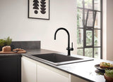 HANSGROHE Talis M54 Spültischmischer 220 mit Geräteabsperrventil – ComfortZone, chrom