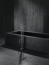 AXOR UNO Einhebel-Wannenmischer bodenstehend mit Bügelgriff von HANSGROHE – Chrom