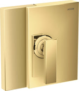 AXOR Edge Fertigmontageset Unterputz Brausenmischer Chrom – Thermostatisch, 1 Verbraucher