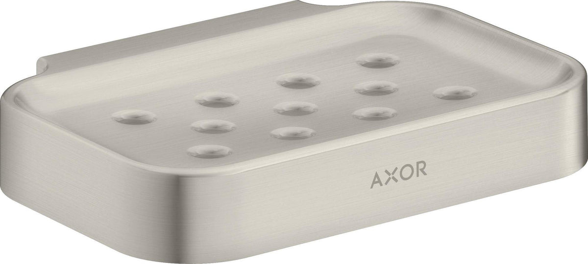 AXOR Universal Circular Seifenschale mattweiß – Wandmontage mit verdeckter Befestigung
