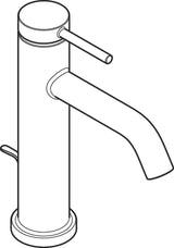 HANSGROHE Tecturis S Einhebel-Waschtischmischer ComfortZone 110 CoolStart chrom