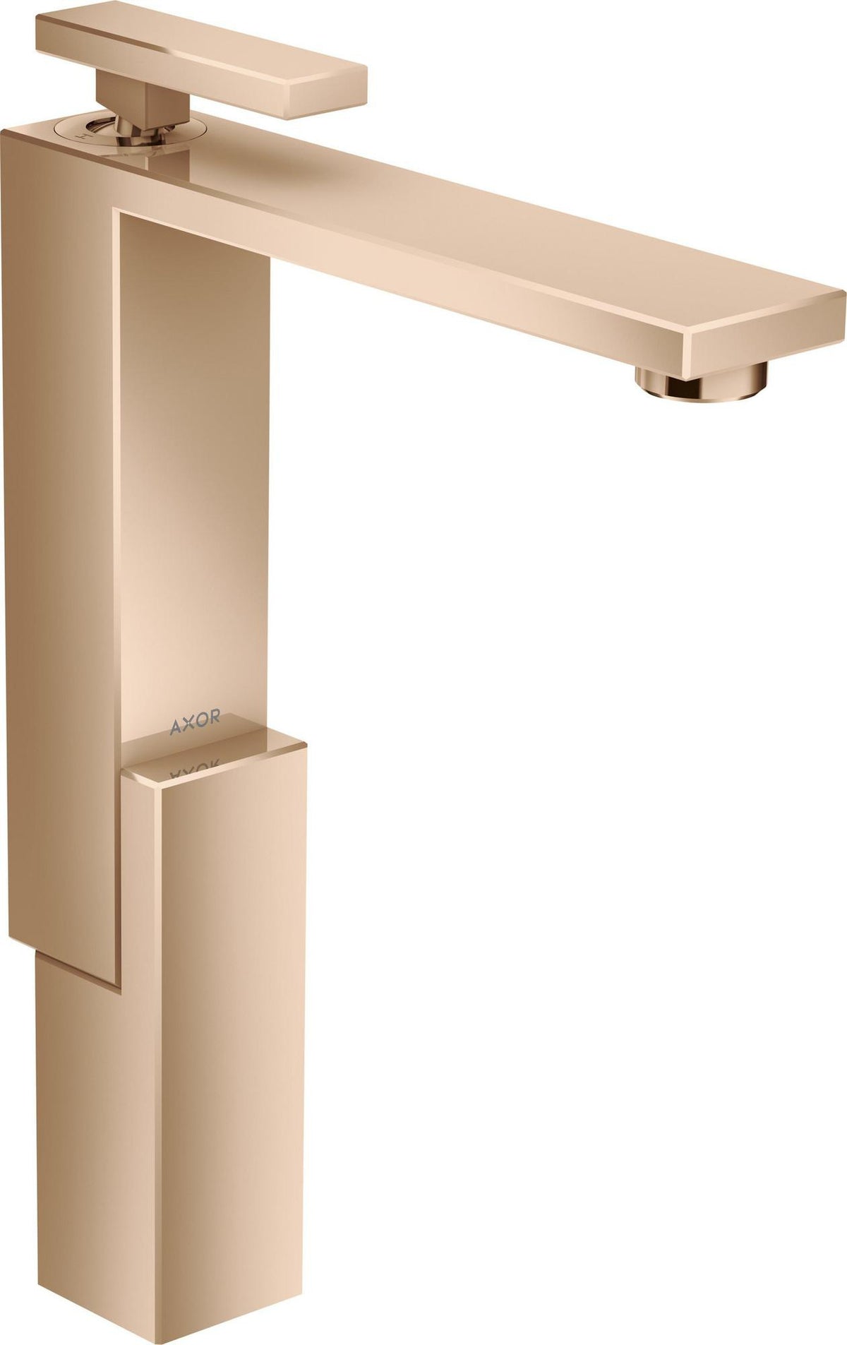 AXOR Edge Waschtischmischer 280 von Hansgrohe – Einhebelmischer mit ComfortZone und Push-Open Ablaufgarnitur in Chrom