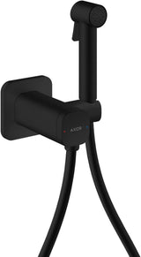 AXOR Bidette Handbrause 1jet mit Brausehalter, Schlauch 1250 mm, Softsquare schwarz