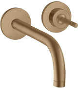 AXOR UNO² Waschtischmischer Unterputz 225 mm mit Rosetten, Chrom – Hansgrohe