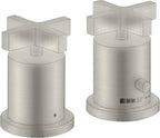 Edelstahl / stainless steel optic / 198mm