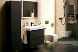HANSGROHE Xelu Q Waschtischunterschrank 780 mm weiß hochglanz mit 2 Schubkästen