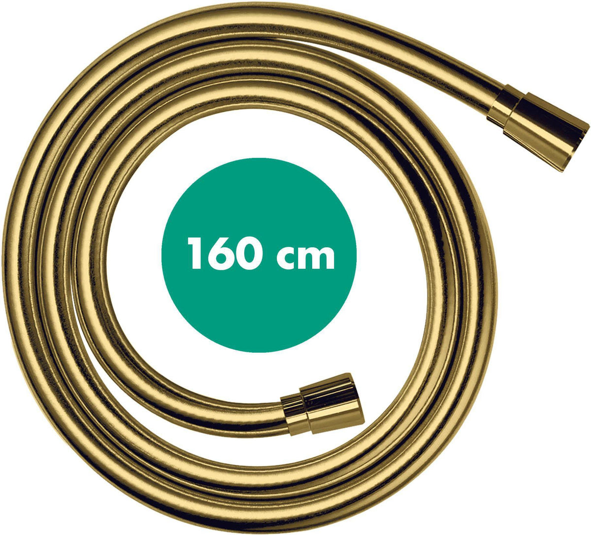 HANSGROHE Brauseschlauch ISIFLEX 1600 mm Chrom – mit Knick- und Verdrehschutz