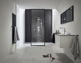 HANSGROHE PULSIFY 260 2jet Kopfbrause mit Wandanschluss, Chrom – PowderRain & Intense PowderRain