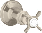 vernickelt / Messing / brushed nickel