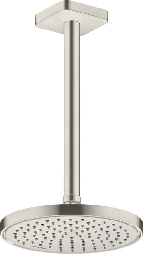 AXOR Kopfbrause 220 1jet EcoSmart Chrom – Rain-Duschkopf mit Antikalk, 220 mm, für Wand- und Deckenmontage