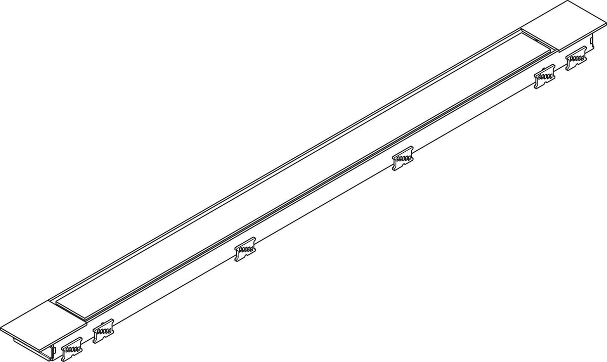 HANSGROHE RainDrain Match Plus Duschrinne 800 mm mattschwarz mit höhenverstellbarem Rahmen
