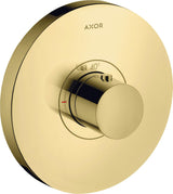 AXOR ShowerSelect Thermostat Unterputz Fertigset rund Polished Brass von Hansgrohe