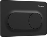 HANSGROHE iFrame Original S Betätigungsplatte – 2-Mengen-Spülung, Chrom, mechanisch