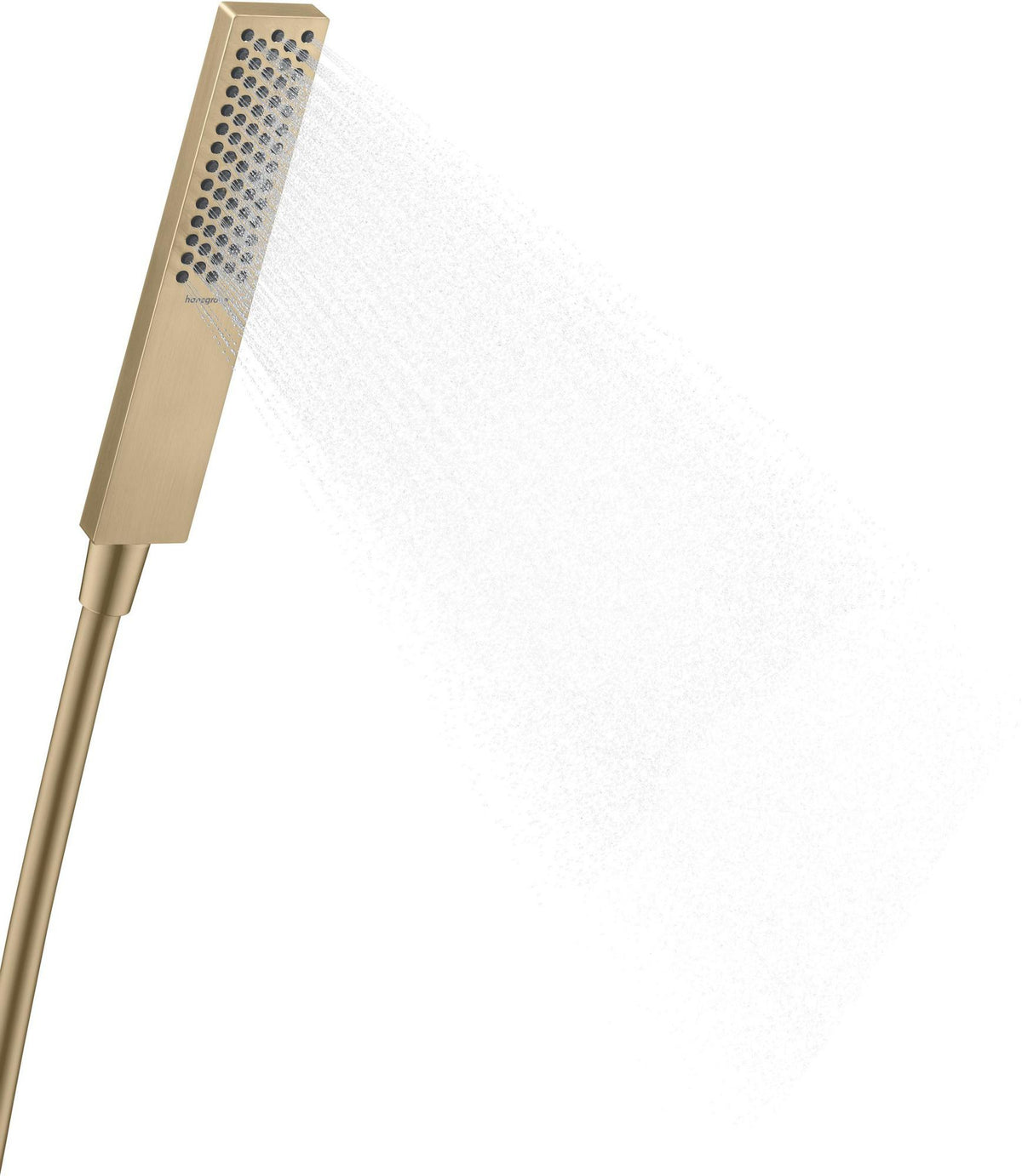 HANSGROHE Stabhandbrause Pulsify E 1jet Chrom – PowderRain Strahlart & QuickClean