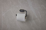 HANSGROHE AddStoris Papierrollenhalter ohne Deckel – Chrom, Wandmontage, verdeckte Befestigung