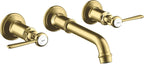 Messing / ohne Hebelgriff / brushed brass