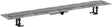 HANSGROHE RainDrain Compact Duschrinne 1200 mm Komplettset – Edelstahl, flache Installation, DN 40
