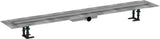 HANSGROHE RainDrain Compact Duschrinne 1200 mm Komplettset – Edelstahl, flache Installation, DN 40
