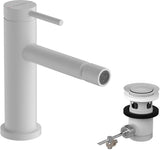 HANSGROHE Einhebel-Bidetmischer Tecturis S mit Zugstange, Ausladung 148 mm, chrom