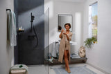 AXOR Pulsify Select S 3 Jet Brausesystem mit Ecostat Fine Thermostat – Chrom