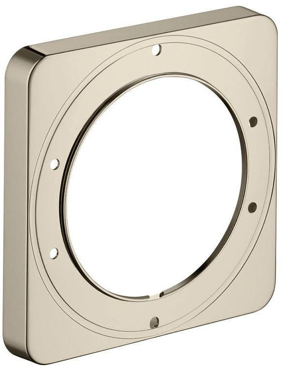 AXOR Verlängerungsrosette 172x172mm brushed nickel von HANSGROHE – 22 mm Verlängerung