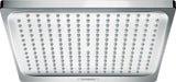 Hansgrohe Kopfbrause Crometta E 240 Chrom – 1 Strahlart, 240x240 mm, Decken- oder Wandmontage