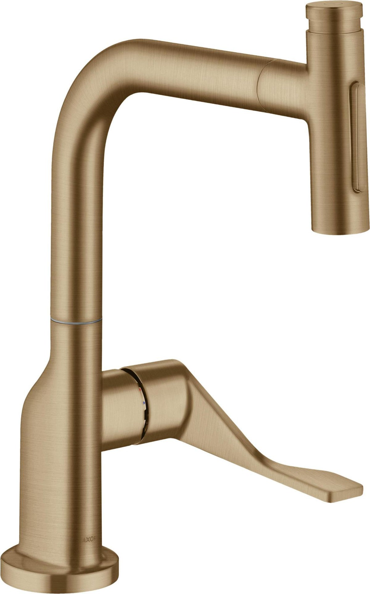 AXOR Citterio 2jet Spültischmischer 230 Select mit sBox Ausziehbrause, Chrom