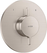 AXOR One Unterputz-Mischer für 2 Verbraucher – Chrom, thermostatische Steuerung, iBox universal 2