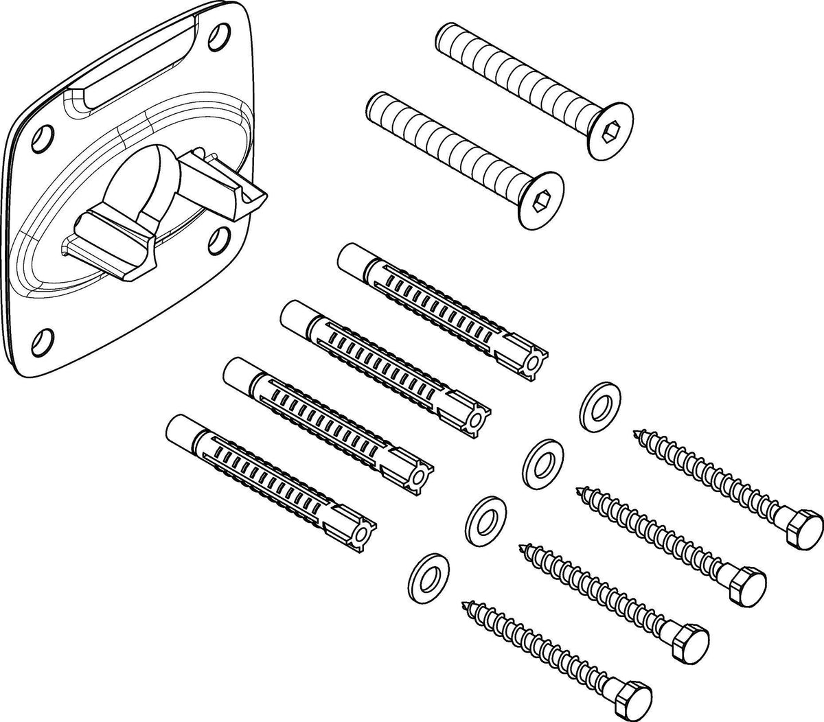 Hansgrohe HG Wandflansch – Passgenauer Wandabschluss mit UBA-Zulassung