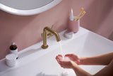 HANSGROHE Tecturis S Einhebel-Waschtischmischer 130 mm Ausladung Push-Open Chrom