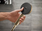 AXOR Pulsify Select S Handbrause 105 mm Chrom – 3 Strahlarten mit PowderRain & Select-Taste