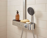 HANSGROHE Showerpipe Pulsify 260 2jet mit Brausethermostat – Chrom, PowderRain & CoolContact