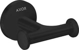 AXOR Universal Circular Handtuchhaken doppelt mattweiß – Wandmontage, verdeckte Befestigung, Metall