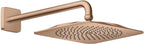 Gold / AXOR Citterio C Kopfbrause 270/270 1jet mit Brausearm, Polished Red Gold
