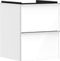 Hansgrohe Xelu Q Waschtischunterschrank 480 mm weiß hochglanz mit 2 Schubkästen und SoftClose