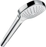 HANSGROHE Handbrause Croma Select E Vario 110 mm weiß/chrom – 3 Strahlarten mit Select-Taste