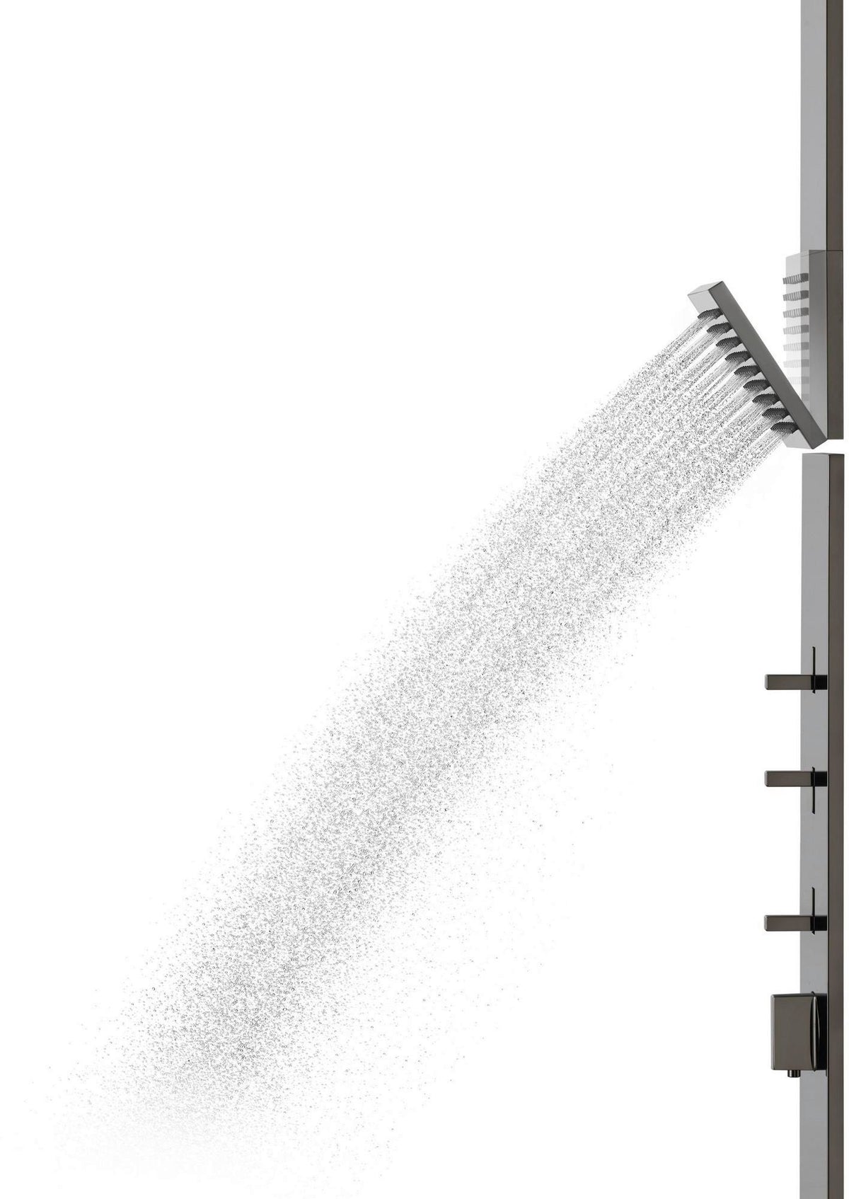 AXOR ShowerComposition Duschpaneel mit Thermostat, Kopf- und Schulterbrause Chrom