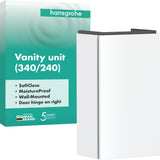 HANSGROHE Xilesa E Waschtischunterschrank 340x240mm, Türanschlag links, MoistureProof
