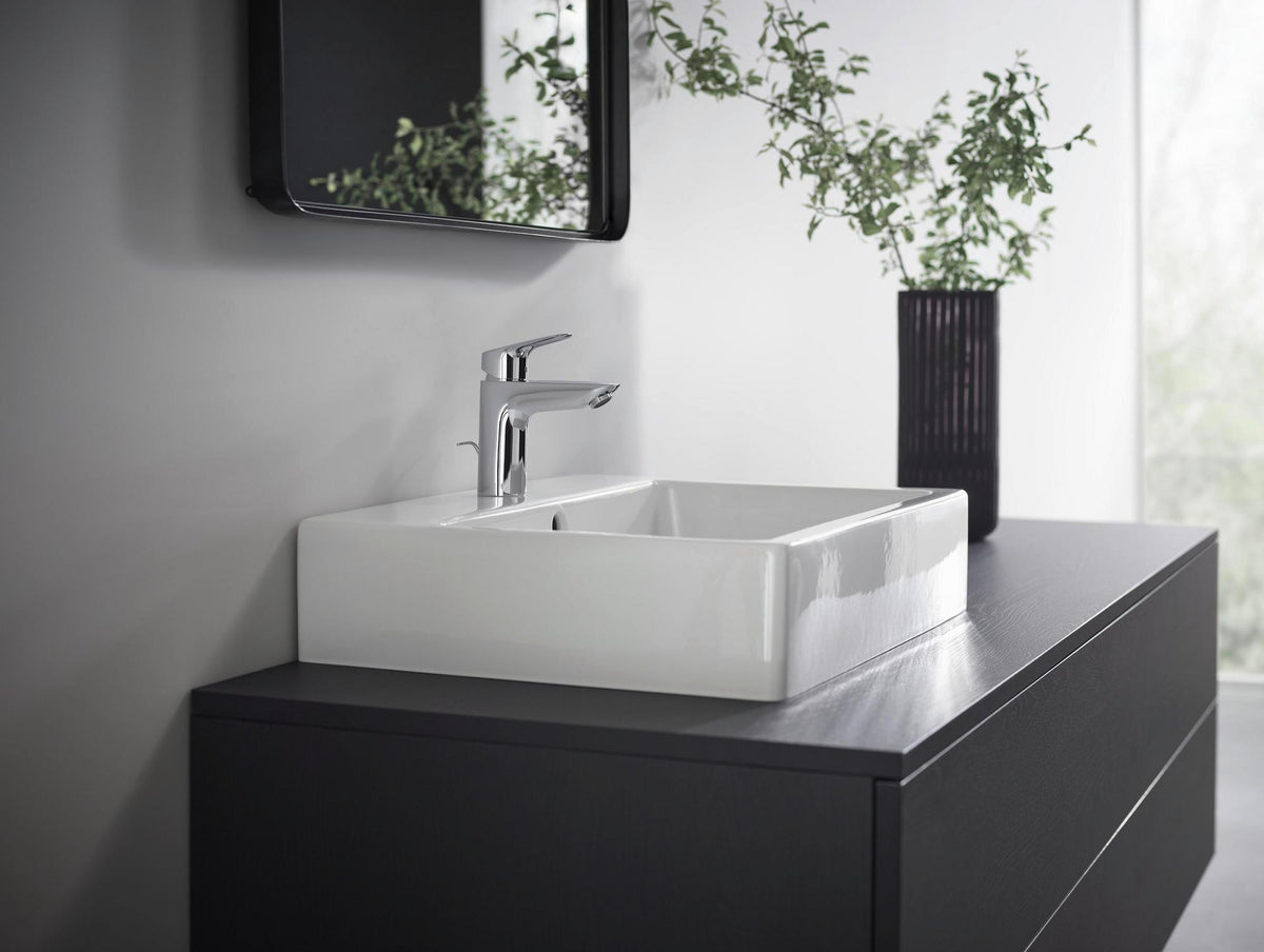 HANSGROHE Logis Einhebel-Waschtischmischer 100 mit Zugstangen-Ablaufgarnitur, chrom