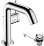 Hansgrohe Tecturis S Einhebel-Waschtischmischer mit ComfortZone 110 und Zugstangen-Ablaufgarnitur, chrom