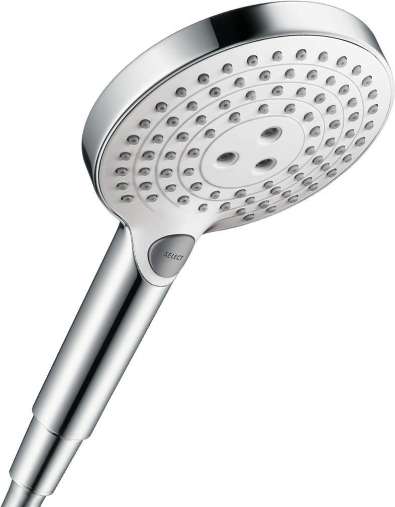 Hansgrohe Raindance Select S 120 3jet Handbrause EcoSmart Chrom – 3 Strahlarten & QuickClean