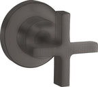 chrom / brushed black chrome