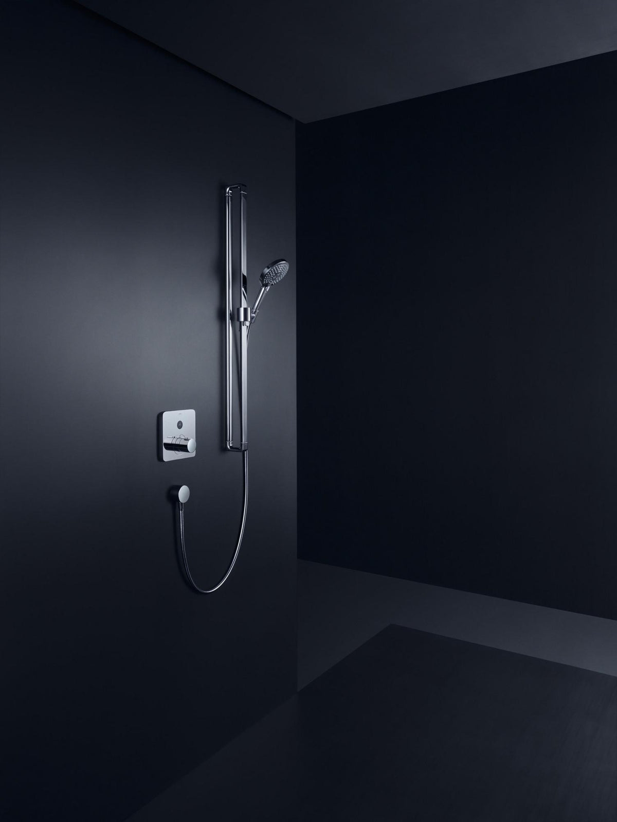 AXOR ShowerSelect Soft Thermostatbatterie für 1 Verbraucher – Unterputz, Chrom, Select-Button