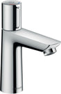 HANSGROHE Talis E Select Waschtisch-Einhandhebelmischer DN 15 Chrom mit Zugstangen-Ablaufgarnitur