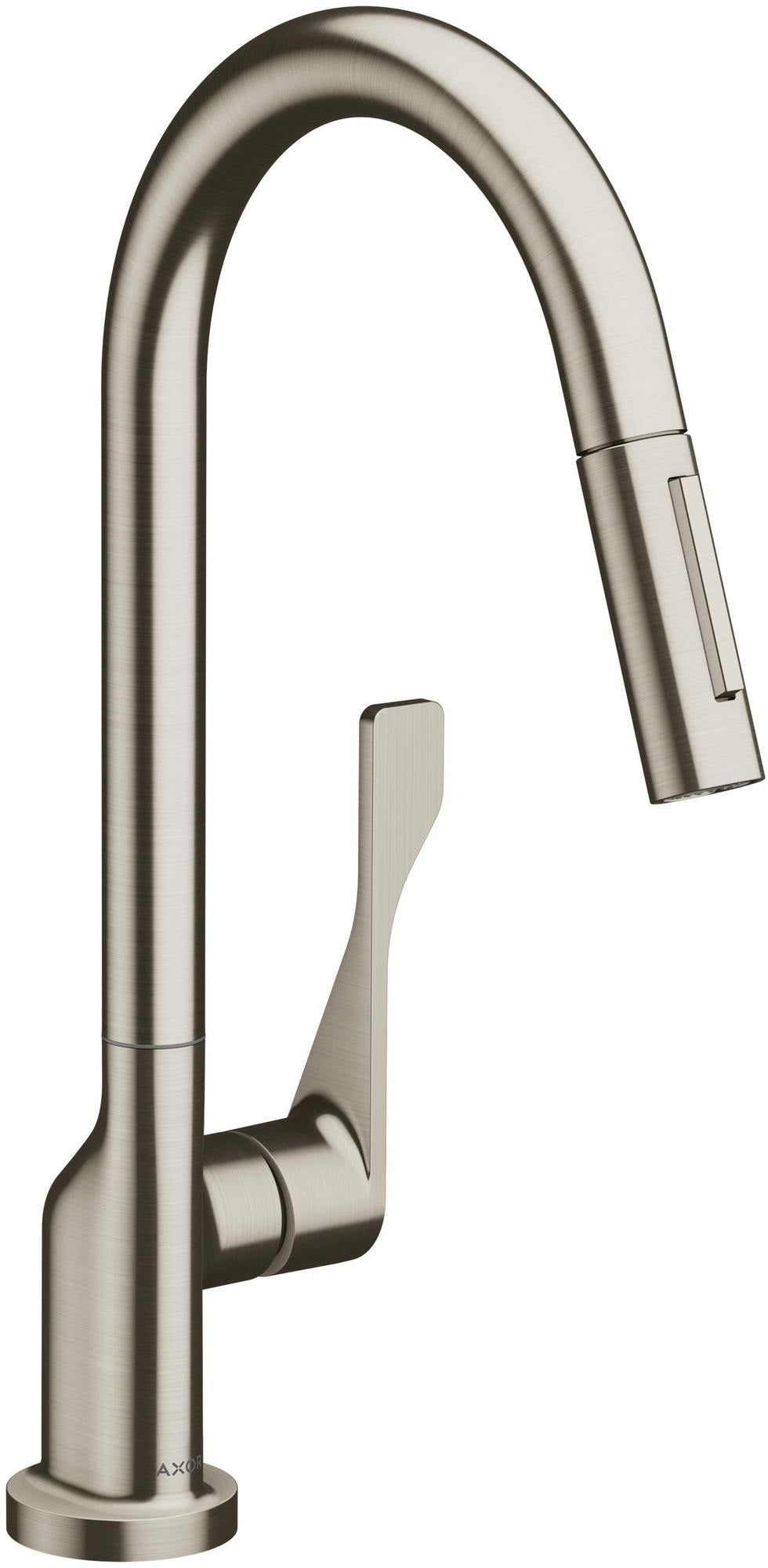 AXOR Citterio Select 250 Küchenmischer mit Ausziehbrause, EcoSmart, mattschwarz